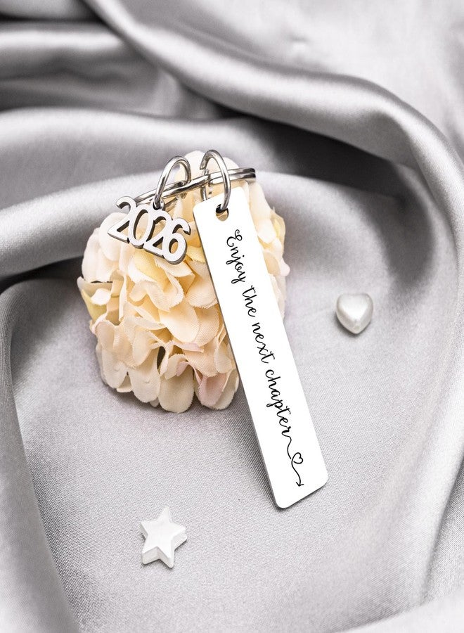 MOEXUKO 8 Pcs Class of 2026 Keychain 2026 Graduation Gifts for Her Him College Graduation Gifts for Women Men Middle High School Masters Degree Graduate Gift Ideas Senior 2026 Keyring - Image 5
